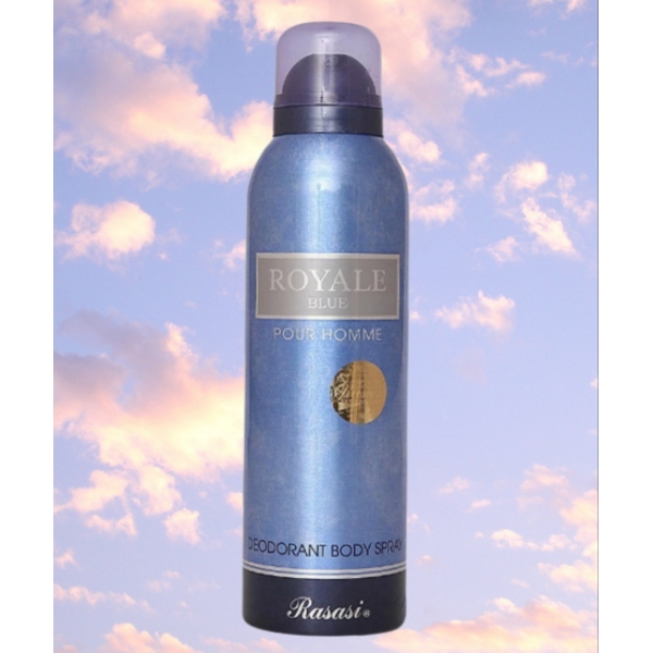 rasasi Rasasi Deodorant Spray For Mens 200ml Blue Royale